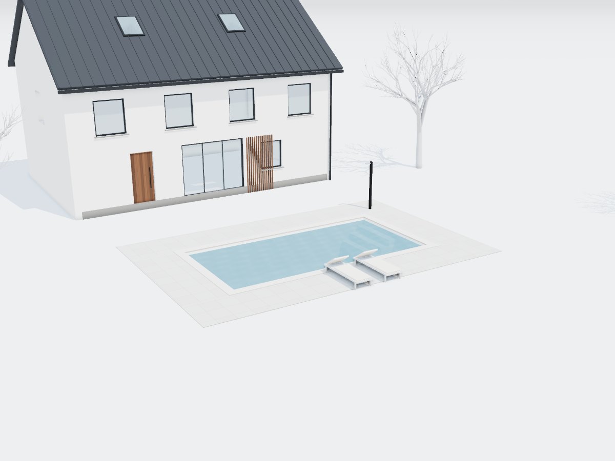Piscina de obra